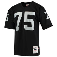 Las Vegas Raiders 1983 Howie Long Black Authentic Throwback Retired Player Jersey