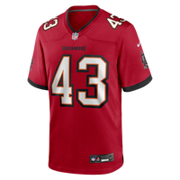 Tampa Bay Buccaneers Chris Braswell Red Game Jersey