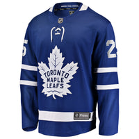Toronto Maple Leafs Brandon Carlo Blue Home Breakaway Jersey