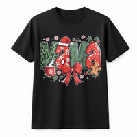 Festive Holiday Mama Shirt, Leopard Print Christmas Mama T-Shirt, Adorable Retro Mom Graphic Tee, Xmas Family Mommy T-Shirt, Present for Wife