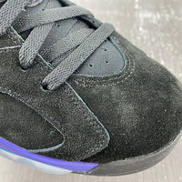Low Top Sneakers, Black Purple Colorway, Lace Up Design, Casual Gift for Sneaker Fans