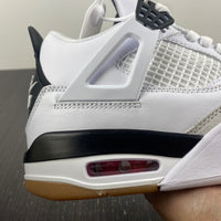 Sneakers, White Black Gray Colorway, Leather Footwear, Lace Up Design, Casual Gift for Sneaker Fans