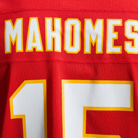 Kansas City Chiefs Patrick Mahomes Red Game Jersey