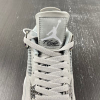 Sneakers, Silver Colorway, Leather Footwear, Metallic Finish, Lace Up Design, Casual Gift for Sneaker Fans