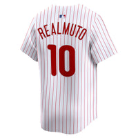 Philadelphia Phillies J.T. Realmuto White Home Limited Player Jersey