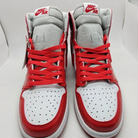 Sneakers, White Red Gray Colorway, Lace Up Design, Casual Gift for Sneaker Fans