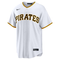 Pittsburgh Pirates Lake Bachar White Home Replica Jersey