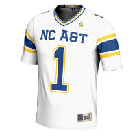 #1 North Carolina A&T Aggies Football Jersey - White