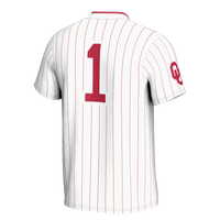 #1 Oklahoma Sooners Lightweight Softball Jersey - White