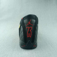Sneakers, Black Red Colorway, Casual Gift for Sneaker Fans