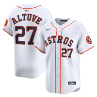 Houston Astros Jose Altuve White Home Limited Player Jersey