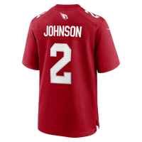 Arizona Cardinals Will Johnson Cardinal Team Game Jersey