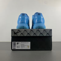 Low Top Sneakers, Blue Colorway, Glow in the Dark Detail, Lace Up Design, Casual Gift for Sneaker Fans