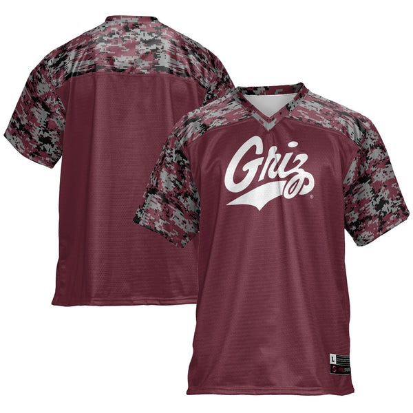 Montana Grizzlies Football Jersey - Maroon