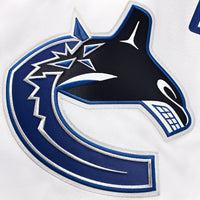 Vancouver Canucks White Away Premium Custom Jersey