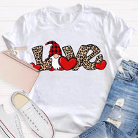 Festive Holiday Graphic T-Shirt, Christmas Leopard Print Santa Claus Shirt, Retro Cheetah Santa Tee, Adorable Xmas Season Unisex Present Top
