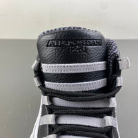High Top Sneakers, White Black Gray Colorway, Leather Footwear, Lace Up Design, Casual Gift for Sneaker Fans