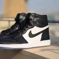 Sneakers, Black White Colorway, Lace Up Design, Casual Gift for Sneaker Fans