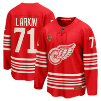 Detroit Red Wings Dylan Larkin Red Centennial Breakaway Player Jersey
