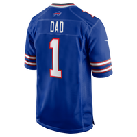 Buffalo Bills Number 1 Dad Royal Game Jersey
