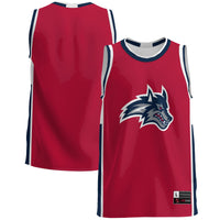 Stony Brook Seawolves Lightweight Basketball Jersey - Red