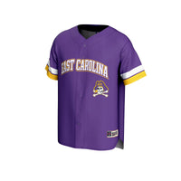ECU Pirates Spirit Baseball Jersey - Purple