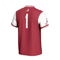 Alabama Crimson Tide Lightweight Softball Fashion Jersey - Crimson