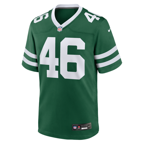 New York Jets Joseph Ossai Legacy Green Team Game Jersey