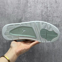 Mid Top Sneakers, Green White Colorway, Lace Up Design, Casual Gift for Sneaker Fans