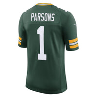 Green Bay Packers Micah Parsons Green Stitched Limited Jersey
