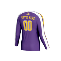 LSU Tigers NIL Pick-A-Player Lightweight Collegiate Volleyball Fashion Jersey - Purple