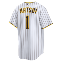 San Diego Padres Yuki Matsui White Home Replica Jersey