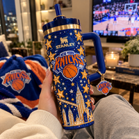 New York Knicks Starry Night Tumbler