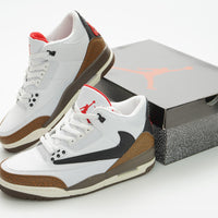 Mid Top Sneakers, Brown Colorway, Reverse Hook Design, Lace Up Design, Casual Gift for Sneaker Fans