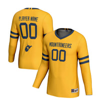 West Virginia Mountaineers NIL Pick-A-Player Lightweight Volleyball Jersey - Gold