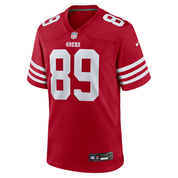 San Francisco 49ers Luke Farrell Scarlet Team Game Jersey
