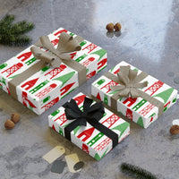 Missouri City Landmark Christmas Gift Wrap, St Louis Wrapping Paper, Midwest Skyline Wrapping Paper, Hometown Holiday Present Paper Roll