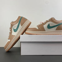 Low Top Sneakers, White Green Colorway, Lace Up Design, Casual Gift for Sneaker Fans