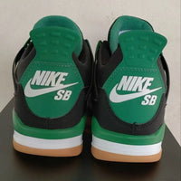 Sneakers, Black Green Colorway, Lace Up Design, Casual Gift for Sneaker Fans