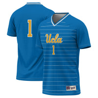 #1 UCLA Bruins Lightweight Soccer Fashion Jersey - Blue