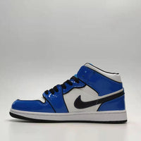 Sneakers, Blue White Colorway, Lace Up Design, Casual Gift for Sneaker Fans