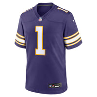 Minnesota Vikings Warren Moon Purple Retired Player Alternate Game Jersey