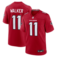 Atlanta Falcons Jalon Walker Red Game Jersey