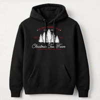 In My Heart Est 1989 Graphic Sweatshirt, Christmas Tree Farm Hoodie, Retro Holiday Tree Hoodie, Comfy Winter Hooded Sweatshirt