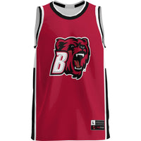 Bridgewater State Bears Lightweight Basketball Jersey - Red