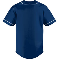 Western Washington Vikings Lightweight Baseball Jersey - Blue