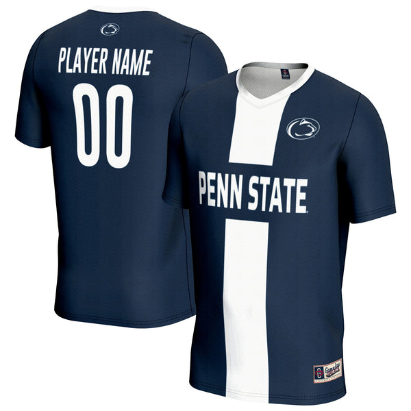 Penn State Nittany Lions NIL Pick-A-Player Soccer Lightweight Jersey - Navy