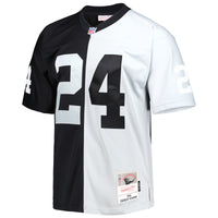 Las Vegas Raiders Charles Woodson Black/Silver 1998 Split Legacy Replica Jersey