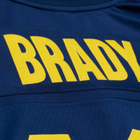 Tom Brady Navy Michigan Wolverines 1999 College Vault Jersey