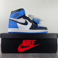 High Top Sneakers, Blue Black Colorway, Lace Up Design, Casual Gift for Sneaker Fans